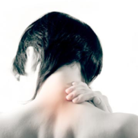 Neck pain is often caused by trigger points in the upper back as well as neck muscles.