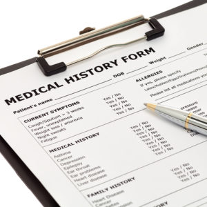 medical history myofacial therapy trigger point