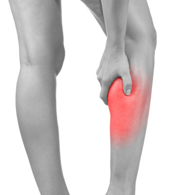 lower leg pain trigger point referral gastroc